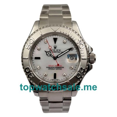 40MM Swiss Men Rolex Yacht-Master 116622 White Dials Replica Watches UK