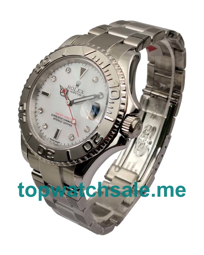 40MM Swiss Men Rolex Yacht-Master 116622 White Dials Replica Watches UK