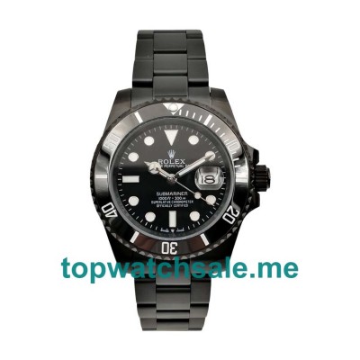 40MM Men Rolex Submariner 116610 LN Black Dials Replica Watches UK