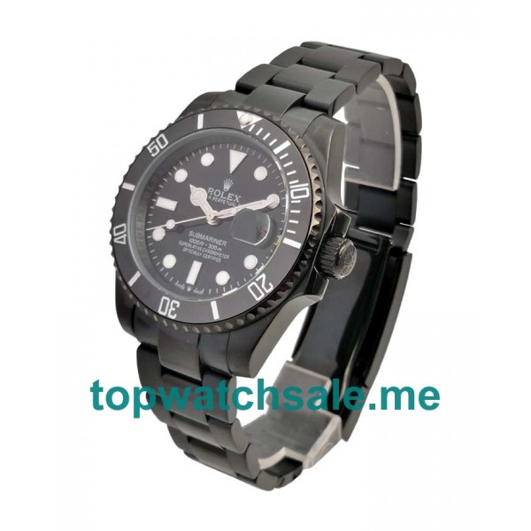 40MM Men Rolex Submariner 116610 LN Black Dials Replica Watches UK