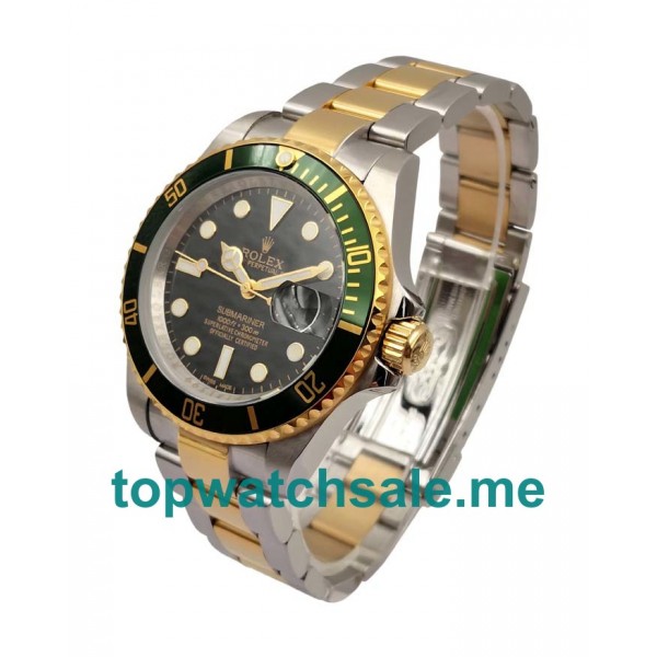 40MM Men Rolex Submariner 116613 Black Dials Replica Watches UK