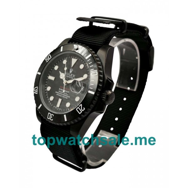 40MM Men Rolex Submariner 116610 LN Black Dials Replica Watches UK