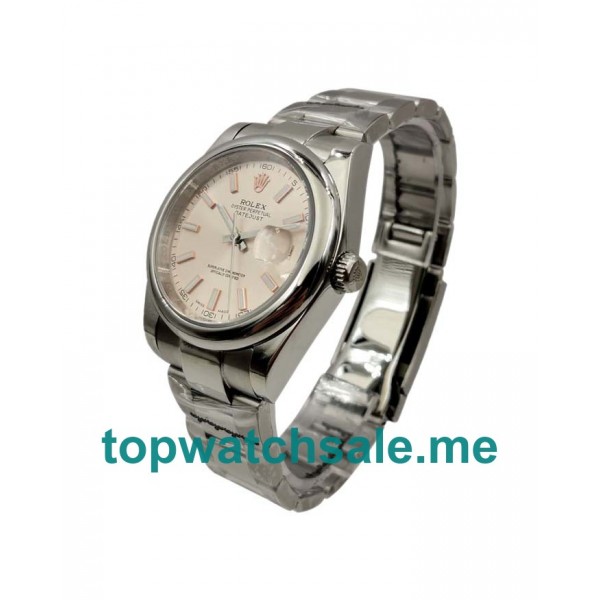 36MM Men Rolex Datejust 116300 Salmon Dials Replica Watches UK