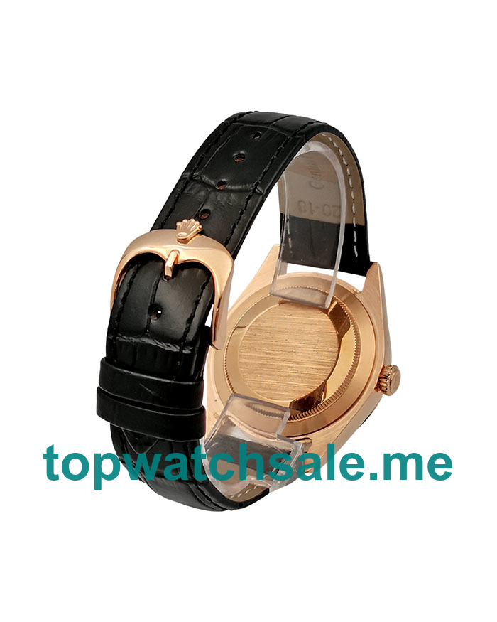 39MM Men Rolex Cellini 50525 Black Dials Replica Watches UK