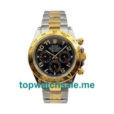 40MM Men Rolex Daytona 116503 Black Dials Replica Watches UK