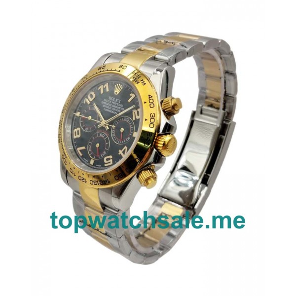 40MM Men Rolex Daytona 116503 Black Dials Replica Watches UK