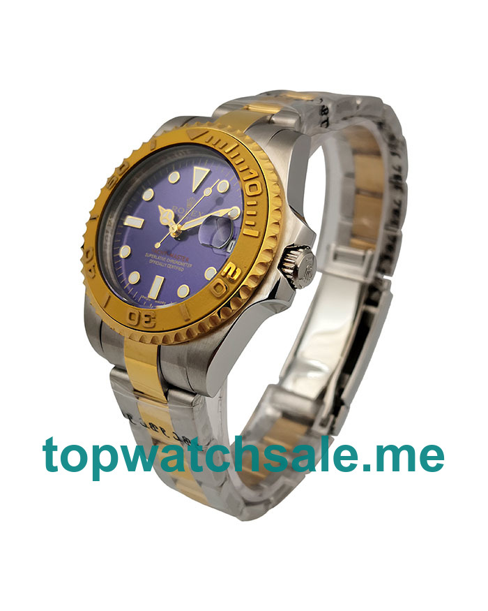 35MM Women Rolex Yacht-Master 169623 Blue Dials Replica Watches UK