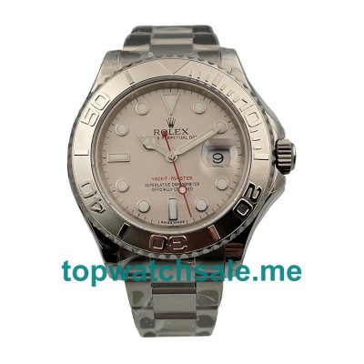 40MM Swiss Men Rolex Yacht-Master 116622 Silver Dials Replica Watches UK