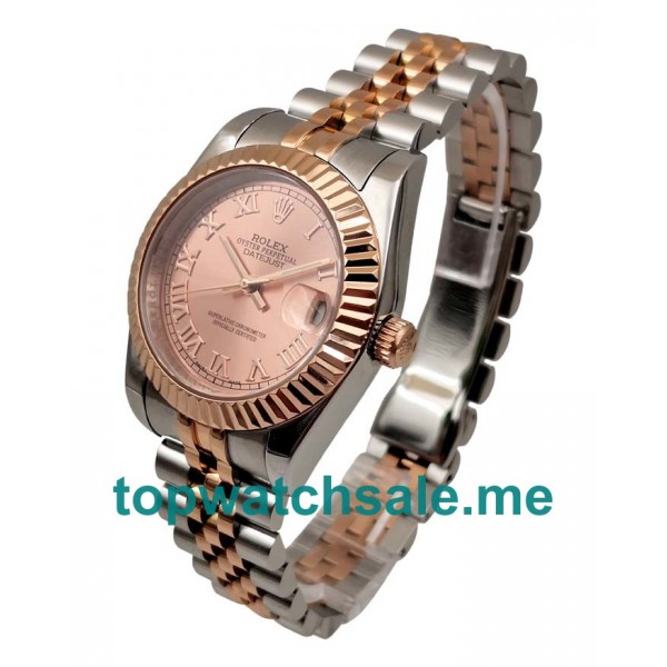 31MM Men And Women Rolex Datejust 178271 Pink Dials Replica Watches UK