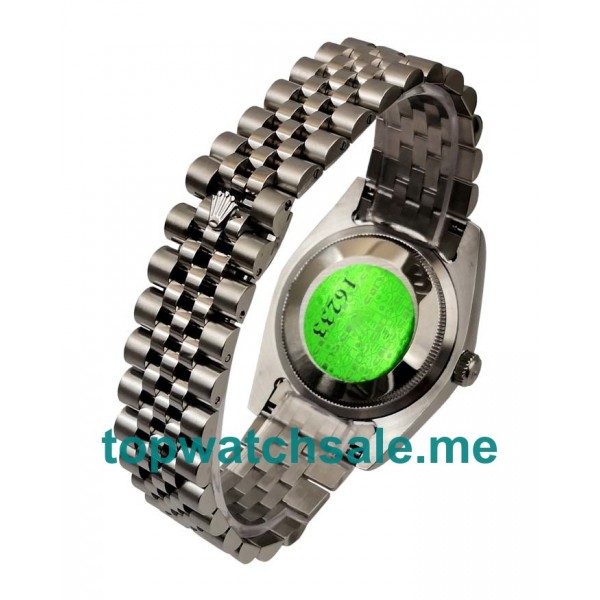 36MM Men Rolex Datejust 16234 Blue Dials Replica Watches UK