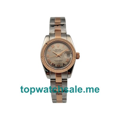 26MM Women Rolex Lady-Datejust 179171 Rhodium Dials Replica Watches UK