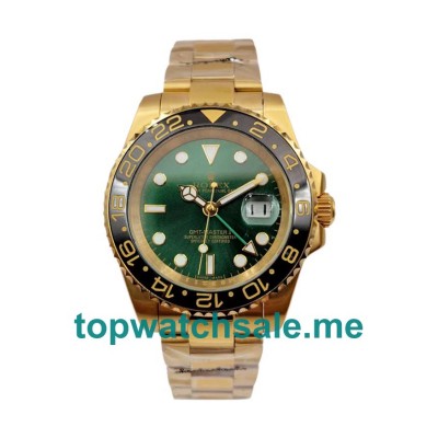 40MM Men Rolex GMT-Master II 116718 LN Green Dials Replica Watches UK