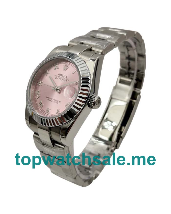 31MM Women Rolex Datejust 178274 Pink Dials Replica Watches UK