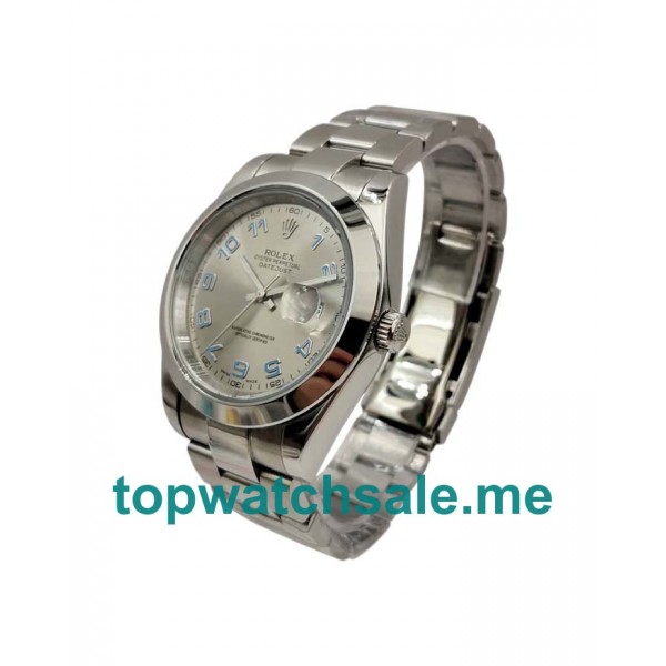 41MM Men Rolex Datejust II 116300 Silver Dials Replica Watches UK