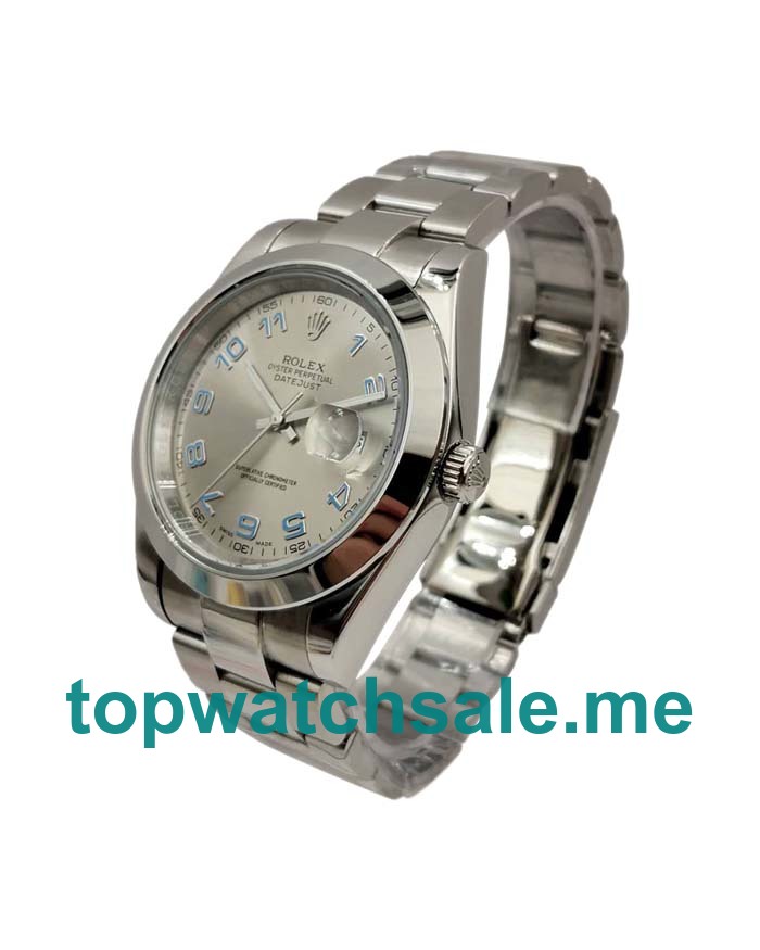 41MM Men Rolex Datejust II 116300 Silver Dials Replica Watches UK