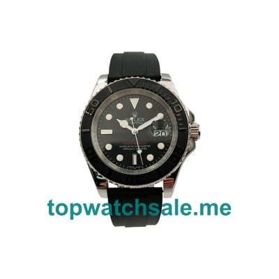 40MM Men Rolex Yacht-Master 169622 Black Dials Replica Watches UK