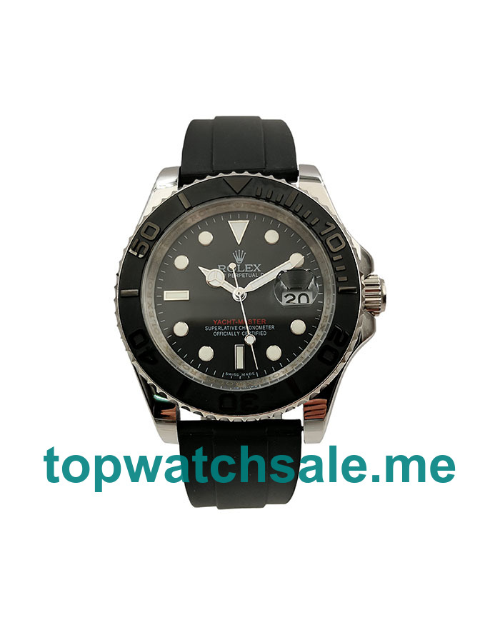 40MM Men Rolex Yacht-Master 169622 Black Dials Replica Watches UK