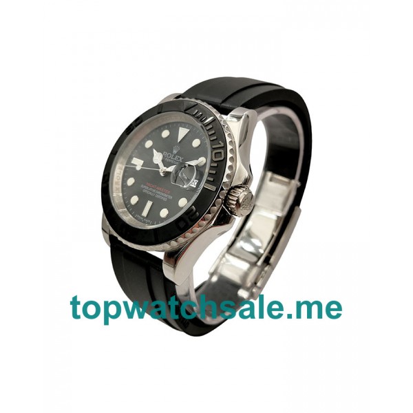 40MM Men Rolex Yacht-Master 169622 Black Dials Replica Watches UK