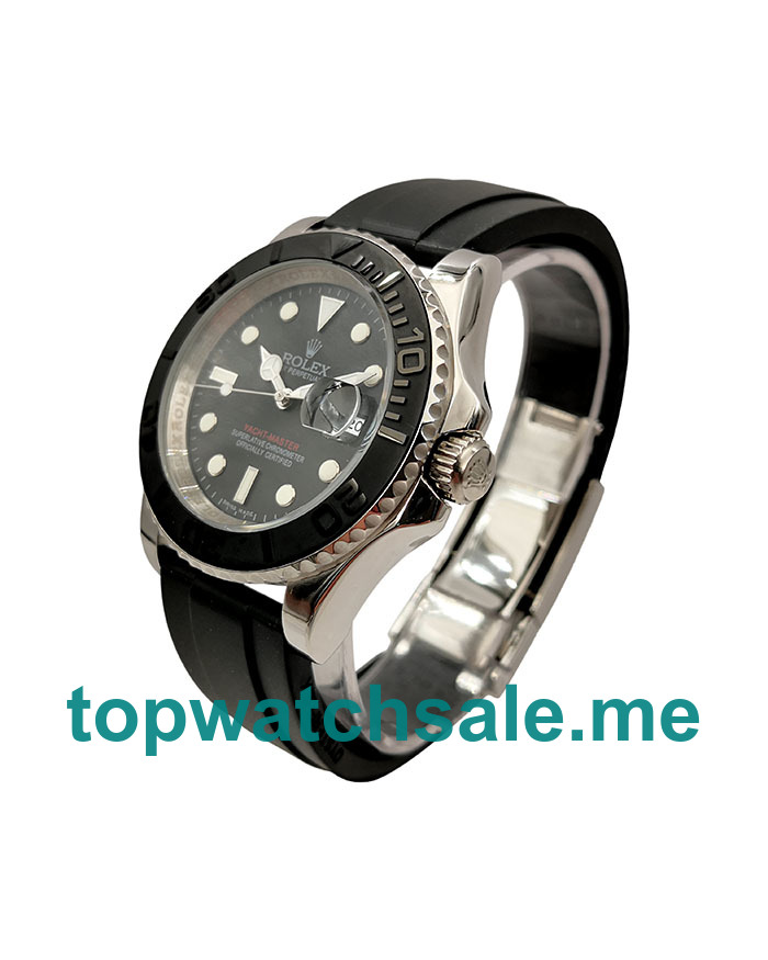 40MM Men Rolex Yacht-Master 169622 Black Dials Replica Watches UK