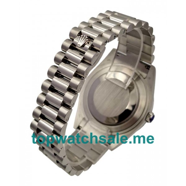 41MM Swiss Men Rolex Day-Date 218239 Pink Dials Replica Watches UK