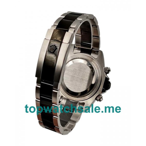 40MM Men Rolex Daytona 116500 LN Black Dials Replica Watches UK