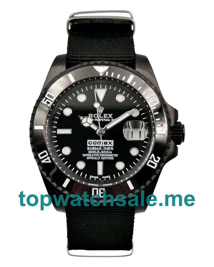 40MM Men Rolex Submariner 16610 Black Dials Replica Watches UK