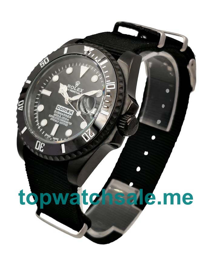 40MM Men Rolex Submariner 16610 Black Dials Replica Watches UK