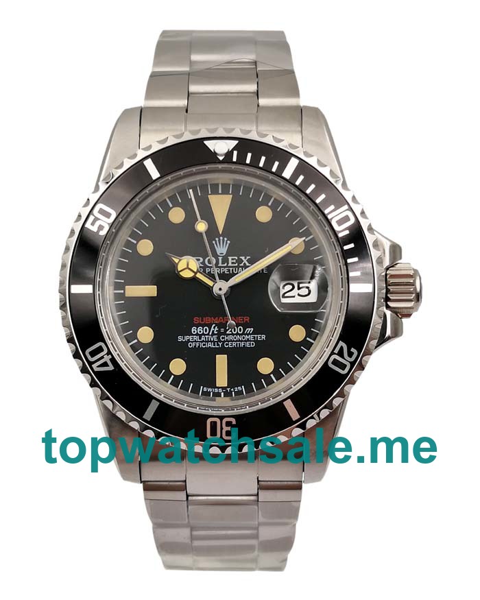 40MM Men Rolex Submariner 1680 Black Dials Replica Watches UK