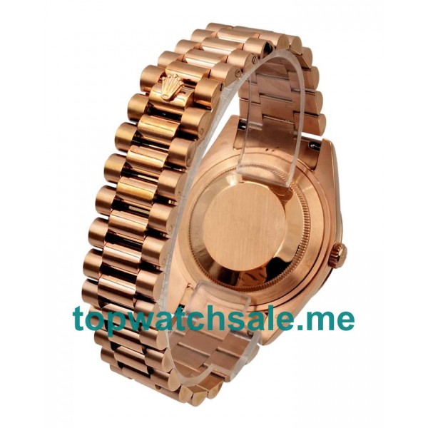 41MM Swiss Men Rolex Day-Date 218235 Brown Dials Replica Watches UK