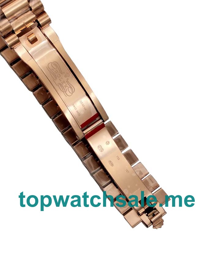 41MM Swiss Men Rolex Day-Date 218235 Brown Dials Replica Watches UK