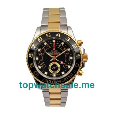 40MM Men Rolex Yacht-Master II 116681 Black Dials Replica Watches UK