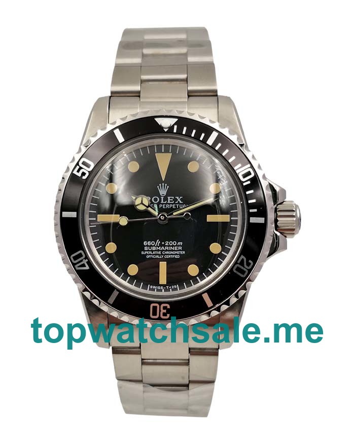 40MM Swiss Men Rolex Submariner 1680 Black Dials Replica Watches UK