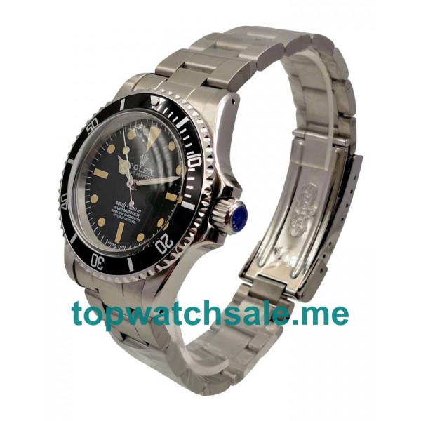 40MM Swiss Men Rolex Submariner 1680 Black Dials Replica Watches UK