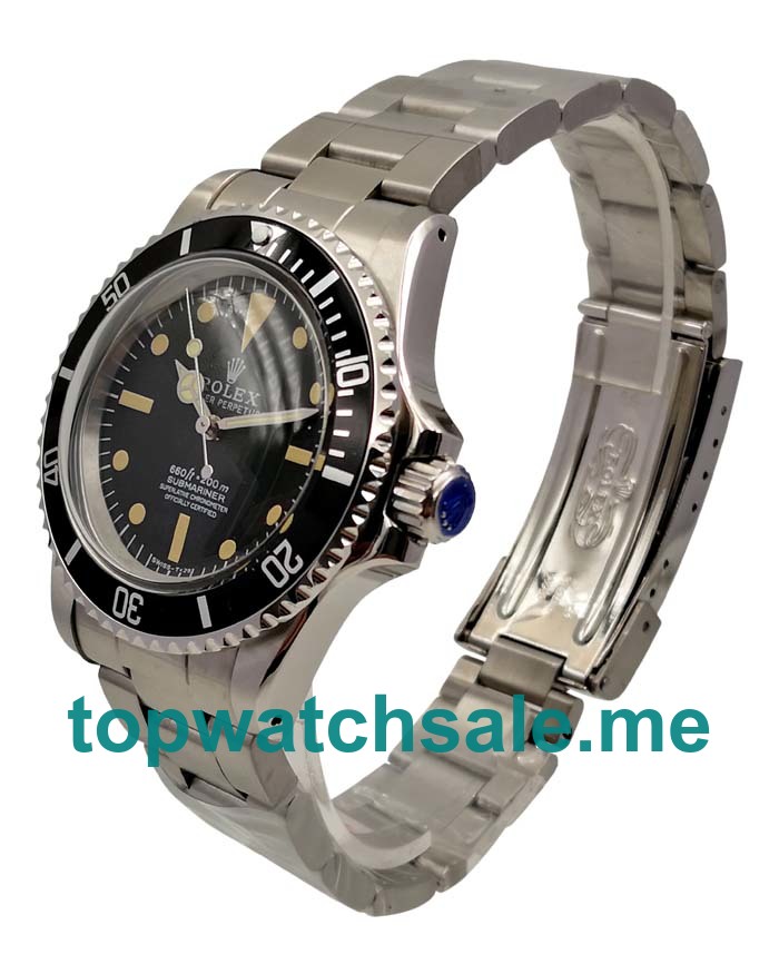 40MM Swiss Men Rolex Submariner 1680 Black Dials Replica Watches UK