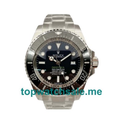 44MM Swiss Men Rolex Sea-Dweller Deepsea 116660 V7 D-Blue Dials Replica Watches UK