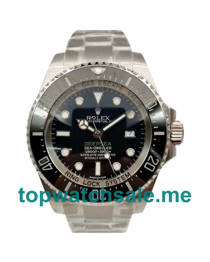 44MM Swiss Men Rolex Sea-Dweller Deepsea 116660 V7 D-Blue Dials Replica Watches UK