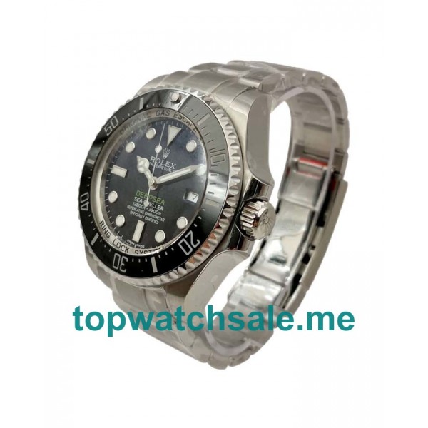 44MM Swiss Men Rolex Sea-Dweller Deepsea 116660 V7 D-Blue Dials Replica Watches UK