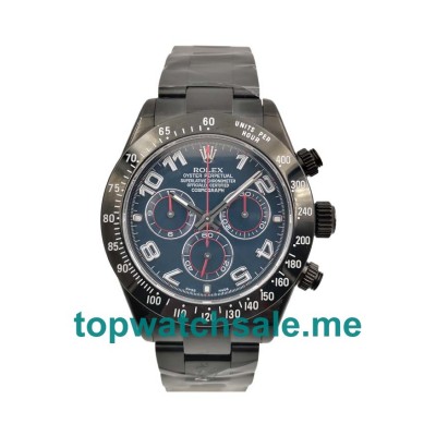 40MM Swiss Men Rolex Daytona 116509 Blue Dials Replica Watches UK