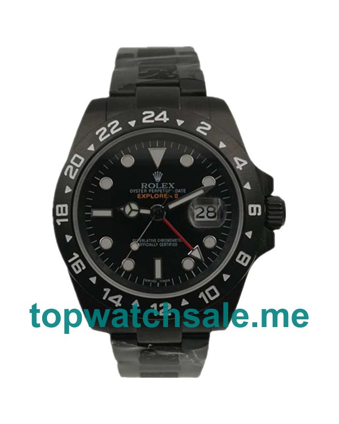 40MM Men Rolex Explorer II 216570 Black Dials Replica Watches UK