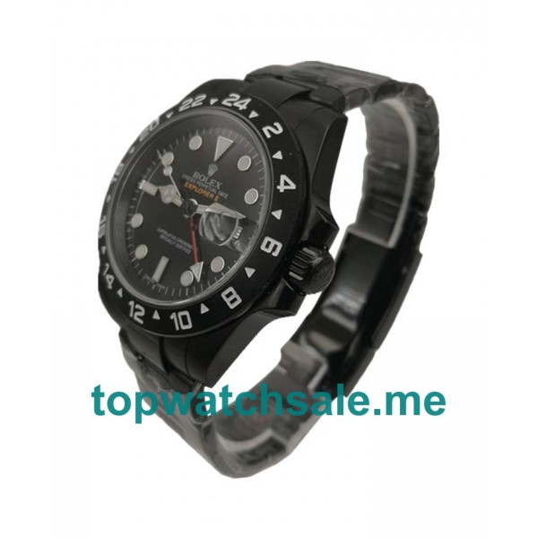 40MM Men Rolex Explorer II 216570 Black Dials Replica Watches UK