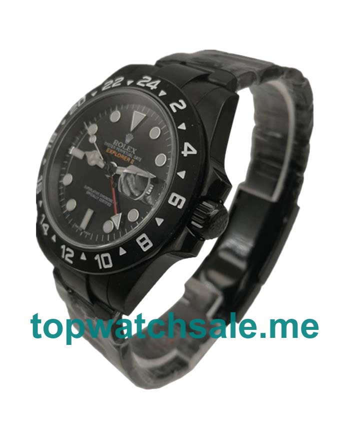 40MM Men Rolex Explorer II 216570 Black Dials Replica Watches UK