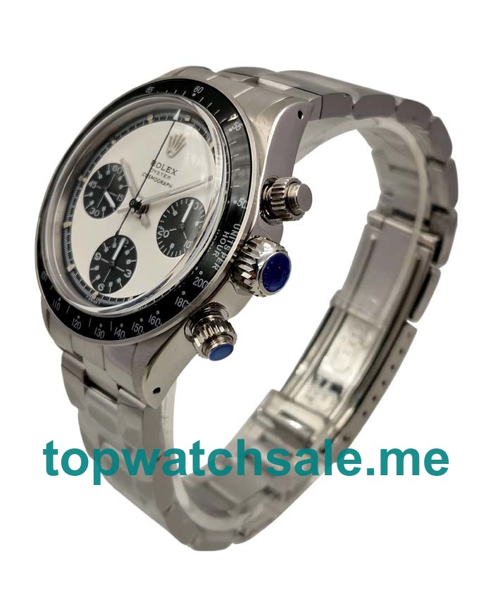 36MM Swiss Men Rolex Daytona 6263 White Dials Replica Watches UK