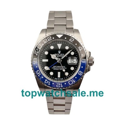 40MM Men Rolex GMT-Master II 116710 Black Dials Relica Watches UK