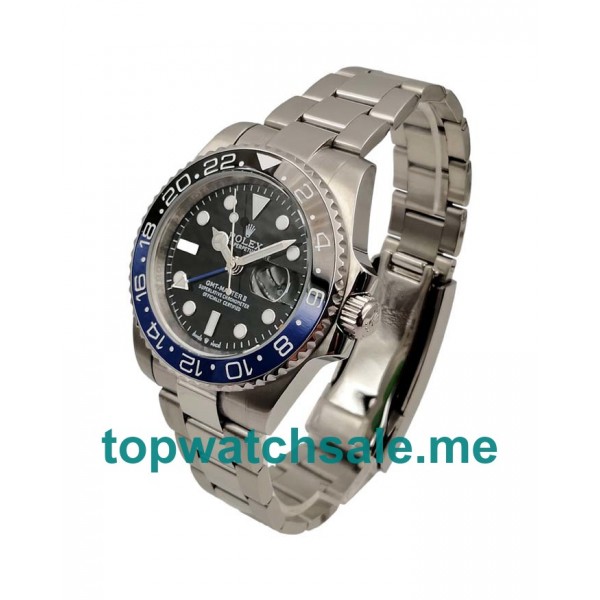 40MM Men Rolex GMT-Master II 116710 Black Dials Relica Watches UK