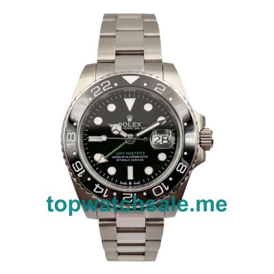 40MM Men Rolex GMT-Master II 116710 LN Black Dials Replica Watches UK