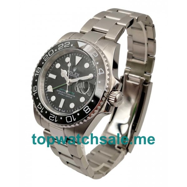 40MM Men Rolex GMT-Master II 116710 LN Black Dials Replica Watches UK