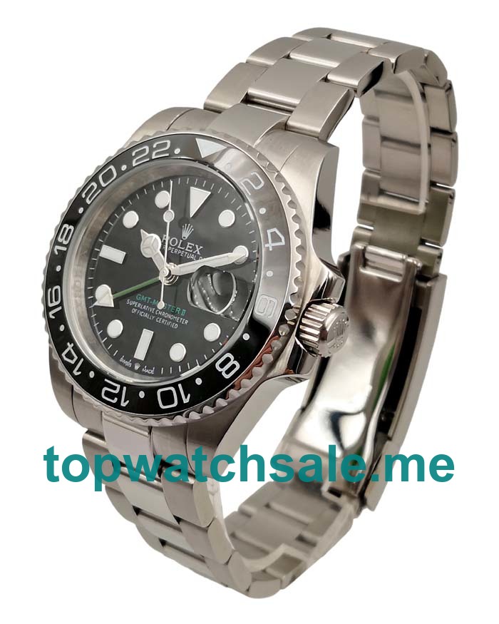 40MM Men Rolex GMT-Master II 116710 LN Black Dials Replica Watches UK