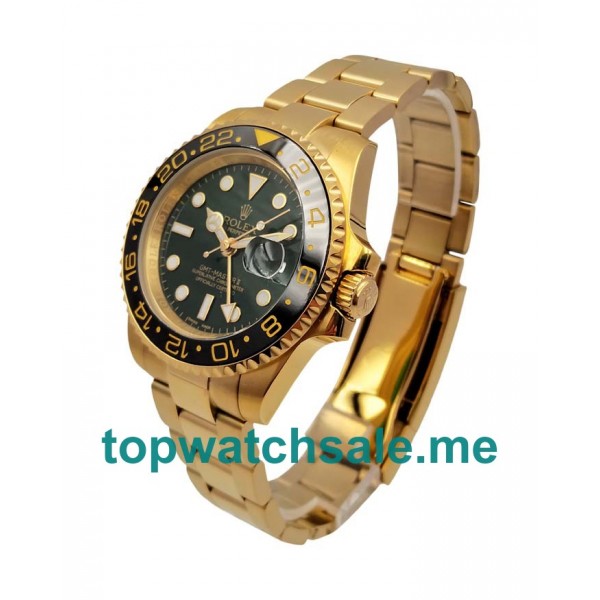 40MM Men Rolex GMT-Master II 116718 Green Dials Replica Watches UK