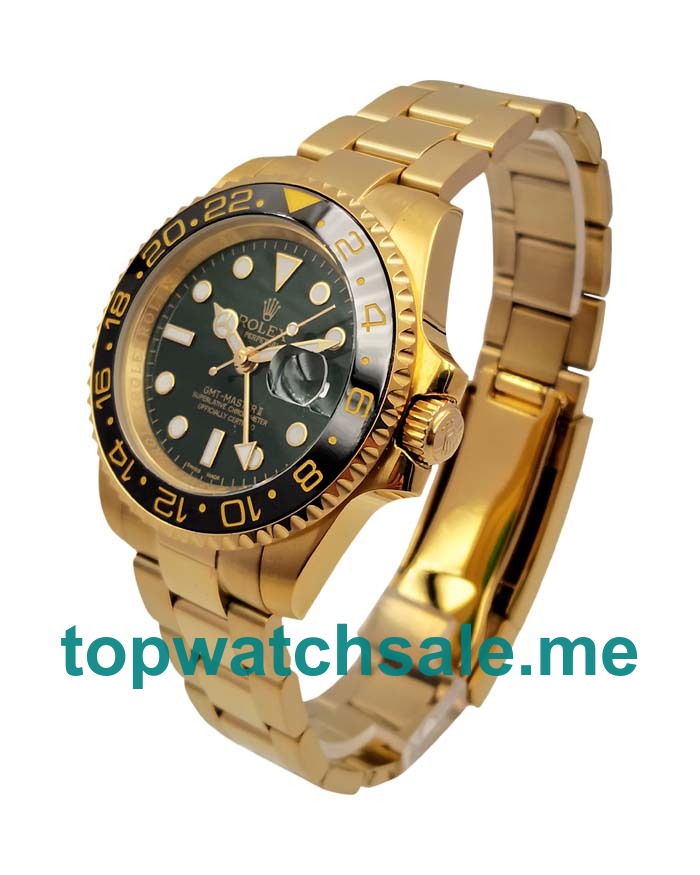 40MM Men Rolex GMT-Master II 116718 Green Dials Replica Watches UK