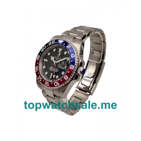 40MM Men Rolex GMT-Master II 116719 BLRO Black Dials Replica Watches UK
